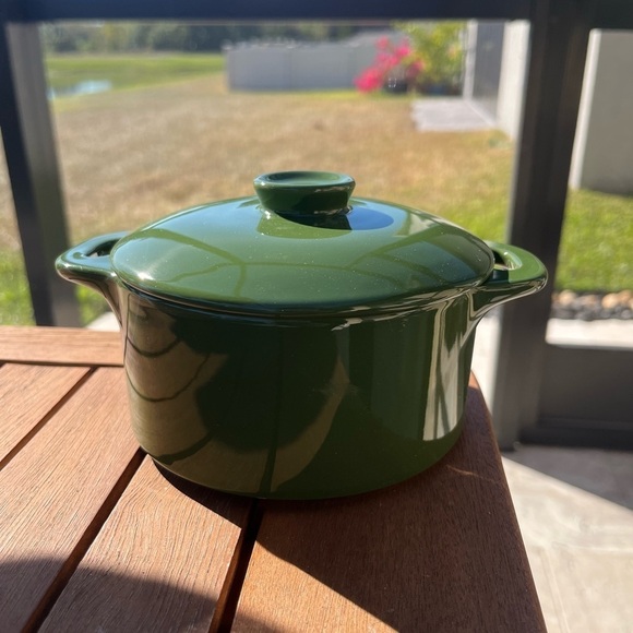 Mini Round Ceramic Cocotte Set - Picture 7 of 12